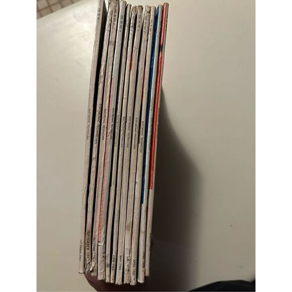Vintage Electronics Technician 1960s Magazines Lot of 11 Radios TV Ads - Picture 7 of 16